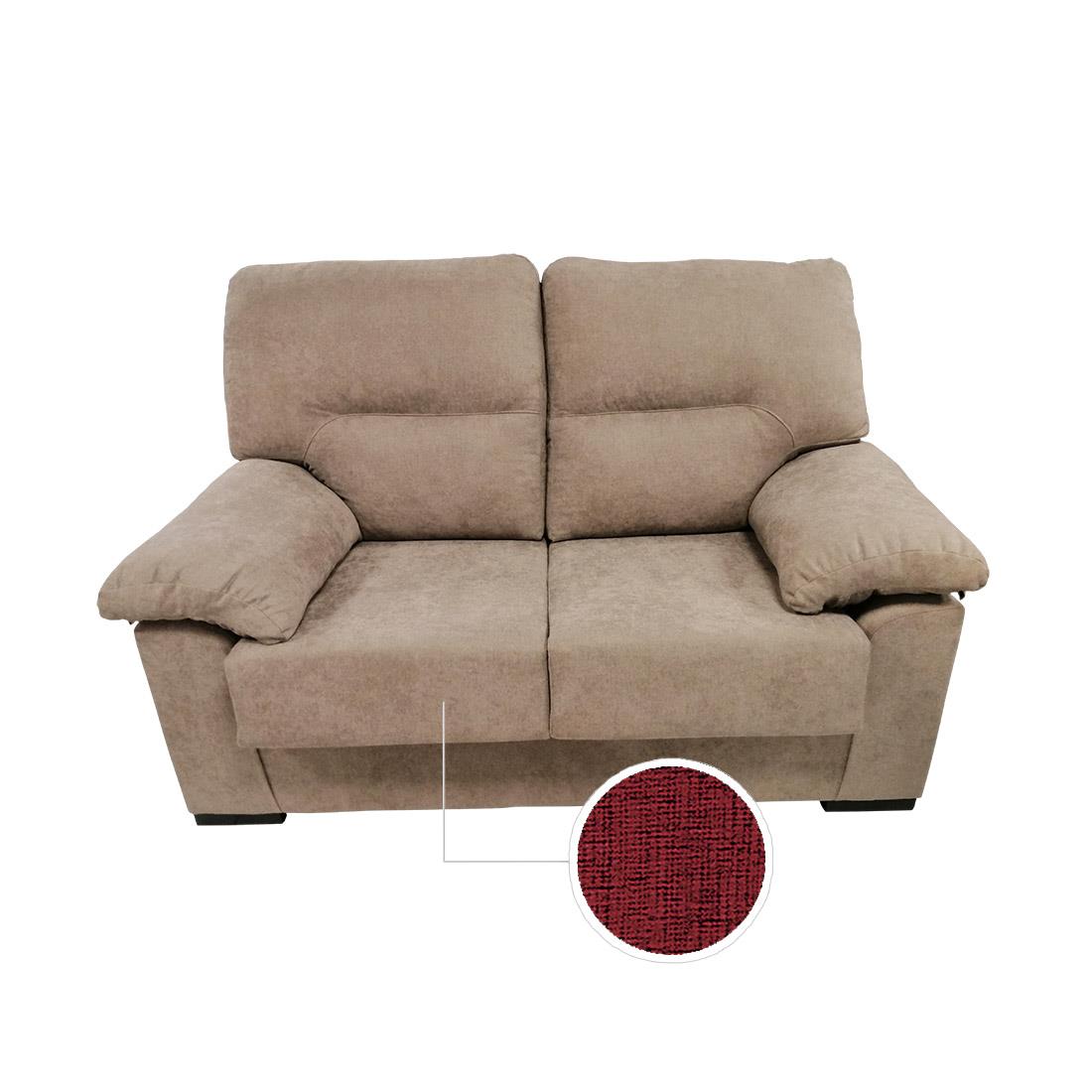 MARCONI SOFA 2PL. ITALICA ROJO · Tapicería · Sofás y Chaiselongues · MLC Muebles · Tienda de Muebles · Tienda Online · Tenerife · Canarias