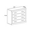 LARA COMODA 4C · MLC Muebles · Tienda de Muebles · Tienda Online · Tenerife · Canarias