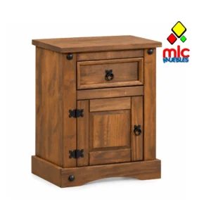 Mesita de noche Nebraska 1 puerta y 1 cajón VLN9500 (211)