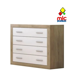Cómoda Elba 4 Cajones Cambrian Blanco (211)