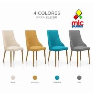 Silla Comedor Briana Tapizada (211)
