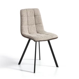 SILLA MOD DETROIT MARRON CLARO