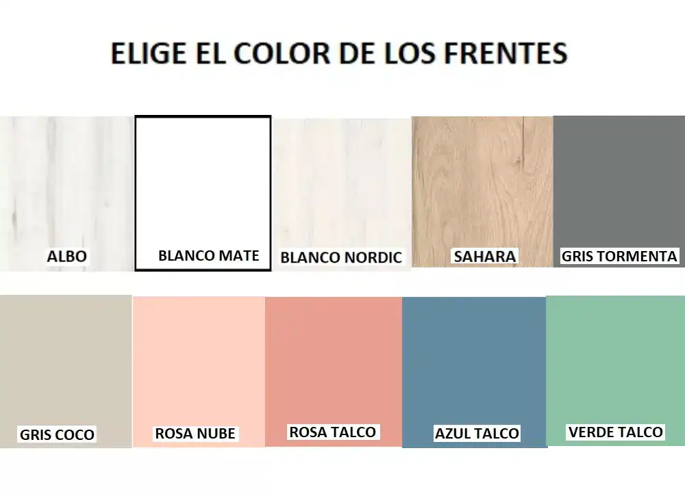 cama aba colores