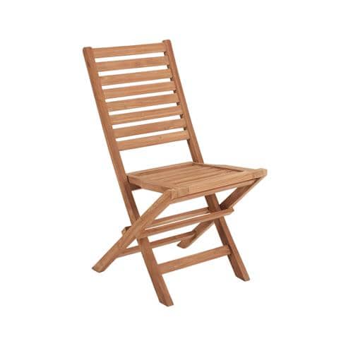 SILLA TECA PLEGABLE - Imagen 1