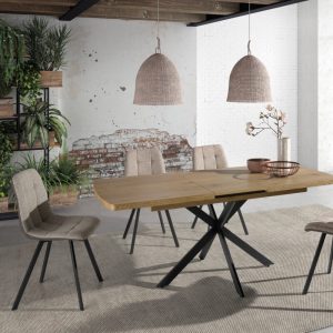 SILLA DETROIT GRIS