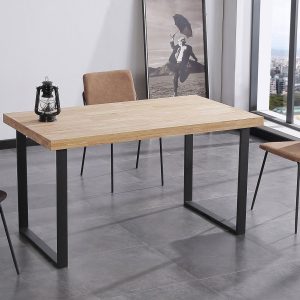 MESA DE COMEDOR NATURAL FIJA