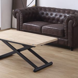 MESA CENTRO NATURAL ELEVABLE EXTENSIBLE