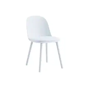 SILLA PVC MOD HAPPY BLANCO