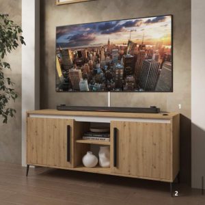 MUEBLE TV AMAZONAS  CON PATAS