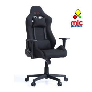 Sillón giratorio gamer Neo Pro reclinable negro (1)