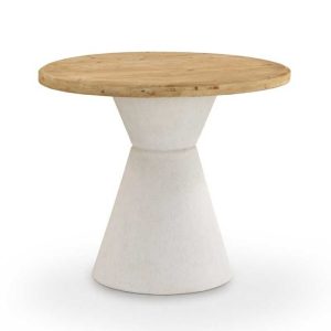 MESA COMEDOR MADERA ABETO REDONDA