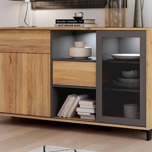 APARADOR ARTISAN OAK GRAFITO