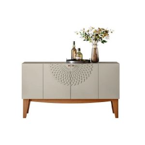 BUFFET JADE 4 PUERTAS MATTE BLANCO ROTO