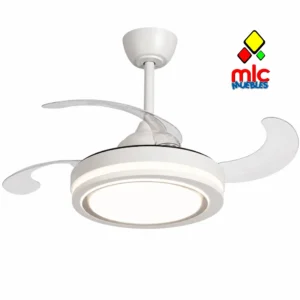 Ventilador de techo LED 7041 con motor DC y mando a distancia (8)