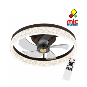 Ventilador de techo LED 7060 con motor DC y mando a distancia (8)