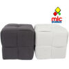 Puff 45x45 cm corduroy moderno cómodo y decorativo para salón