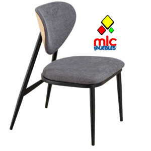 silla Moom beige gris comedor moderna