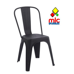 Silla comedor ECO negro o blanco con diseño moderno (1)