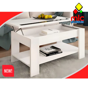 mesa de centro elevable moderna para salon funcional y elegante