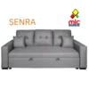 senra sofá cama senra gris moderno