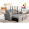 senra 2 sofá cama capitoné moderno