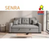 senra 3 sofá cama convertible elegante