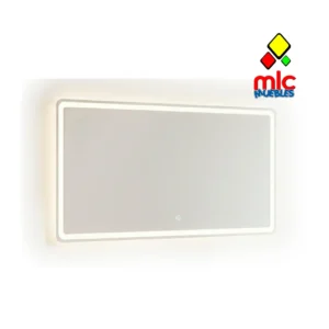 Espejo LED waterproof 80x60 cm para baño con luz regulable (1)