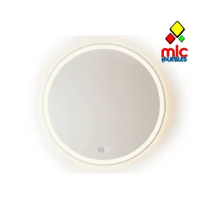 Espejo LED redondo 60 cm antivaho para baño (1)