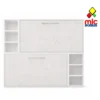 Cama litera horizontal 90cm x 190cm con estanteria 50cm Wallbed 14 (39) - Thumbnail Image 1