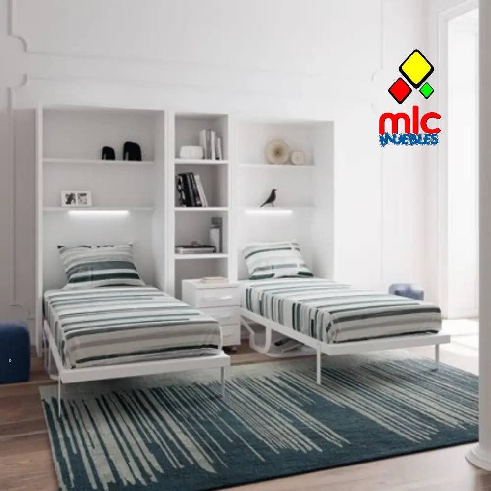 Cama abatible krono35 90cm x 190cm Wallbed 15 (39) - Imagen 3