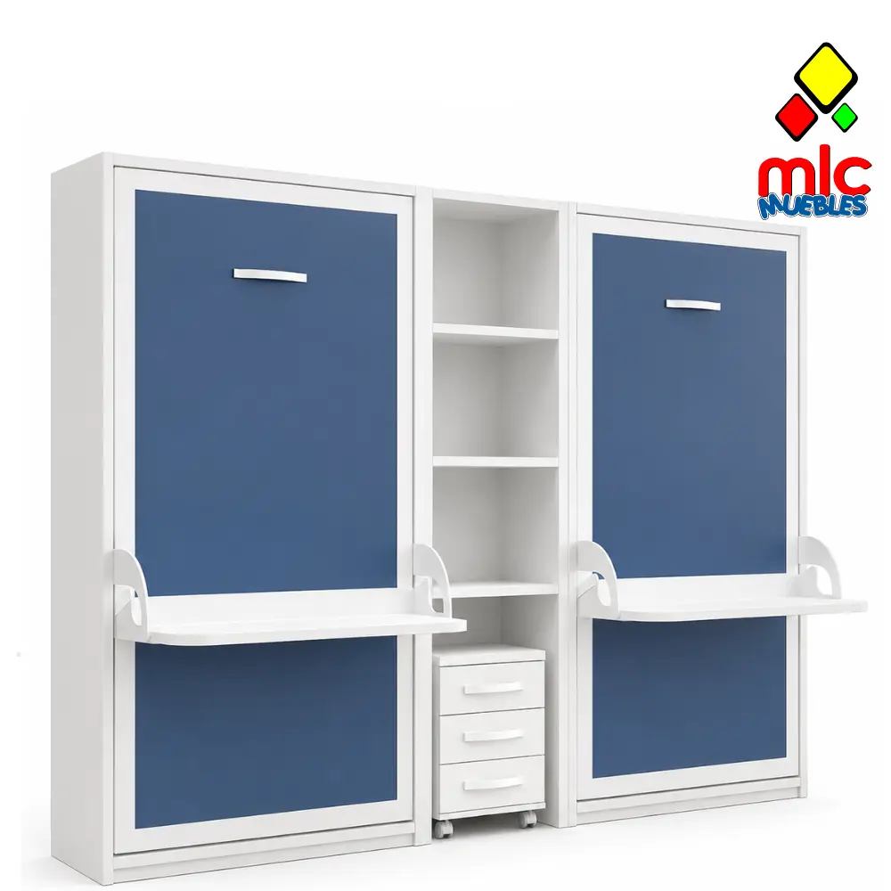 Cama abatible krono35 90cm x 190cm Wallbed 15 (39) - Imagen 1