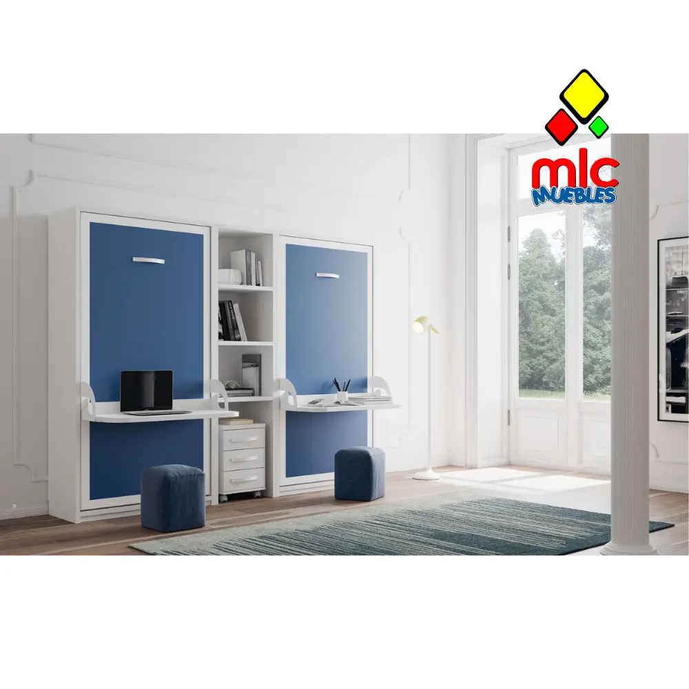 Cama abatible krono35 90cm x 190cm Wallbed 15 (39) - Imagen 2