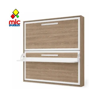 Cama litera horizontal Krono35 90cm x 190cm c/m estudio Wallbed 16 (39)