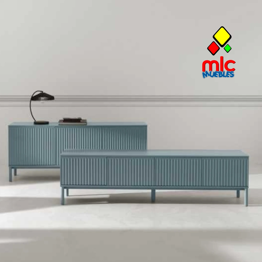 Aparador MDF con ranuras acanaladas (36) - 02_blanco