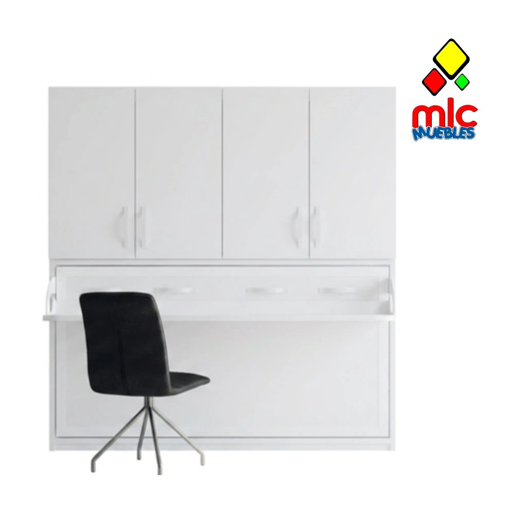 Cama horizontal Wallbed 22 con mesa estudio y armarios (39) - 01_principal