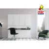 Cama horizontal Wallbed 22 con mesa estudio y armarios (39) - 03_blanco