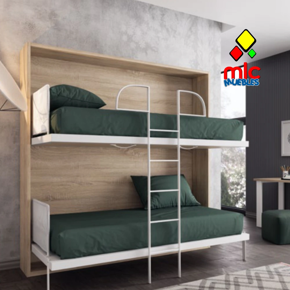 Cama litera horizontal abatible Wallbed 20 (39) - 02_blanco
