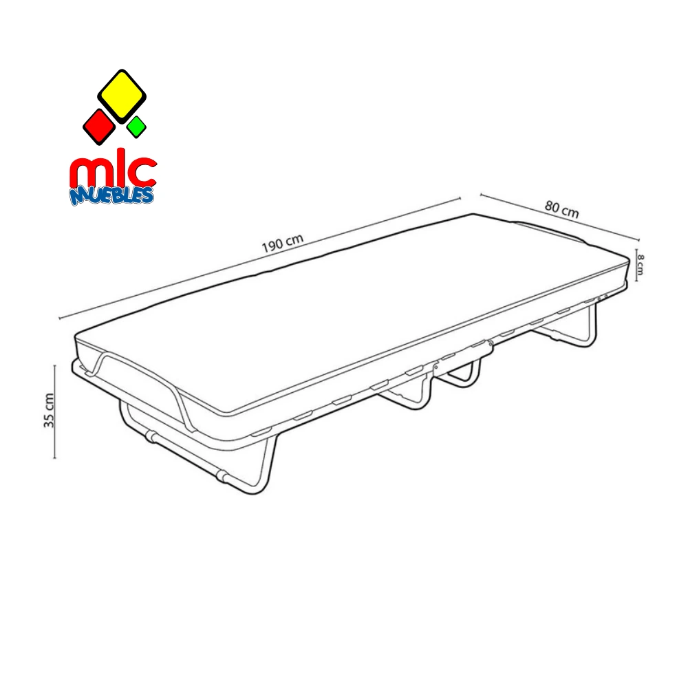 Cama plegable Como (211) - 04_ambiente