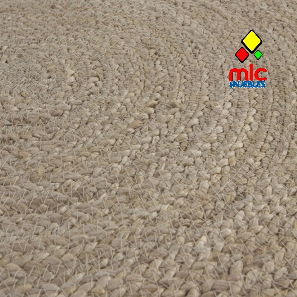 Alfombra jute natural 120 cm diámetro (36) - 02_blanco