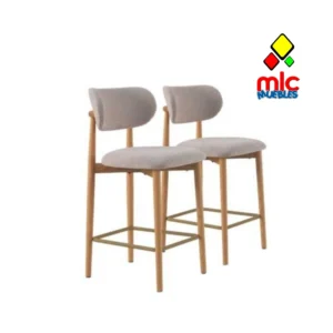 Pack 2 taburetes con respaldo de roble natural (36) - 01_principal