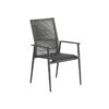 SILLON ALUMINIO GRIS OSCURO RESPALDO TRENZADO CUERDA VERDE - Thumbnail Image 5