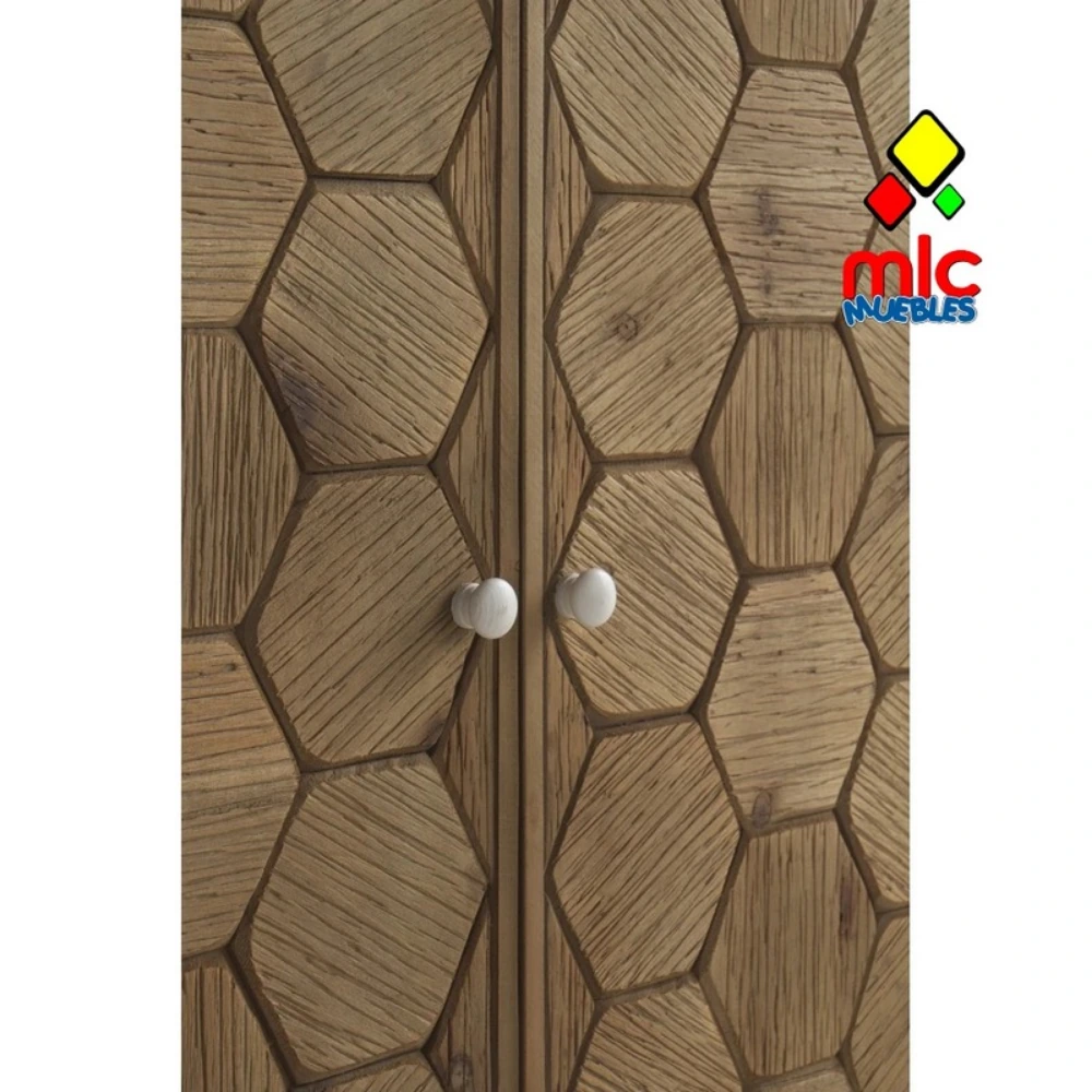 Cómoda 2 puertas madera de fresno (36) - 06_detalle