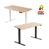 Mesa escritorio motorizada elevable Stand (1) - 01_roble_nordish_blanco_01