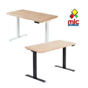 Mesa escritorio motorizada elevable Stand (1) - 01_roble_nordish_blanco_01