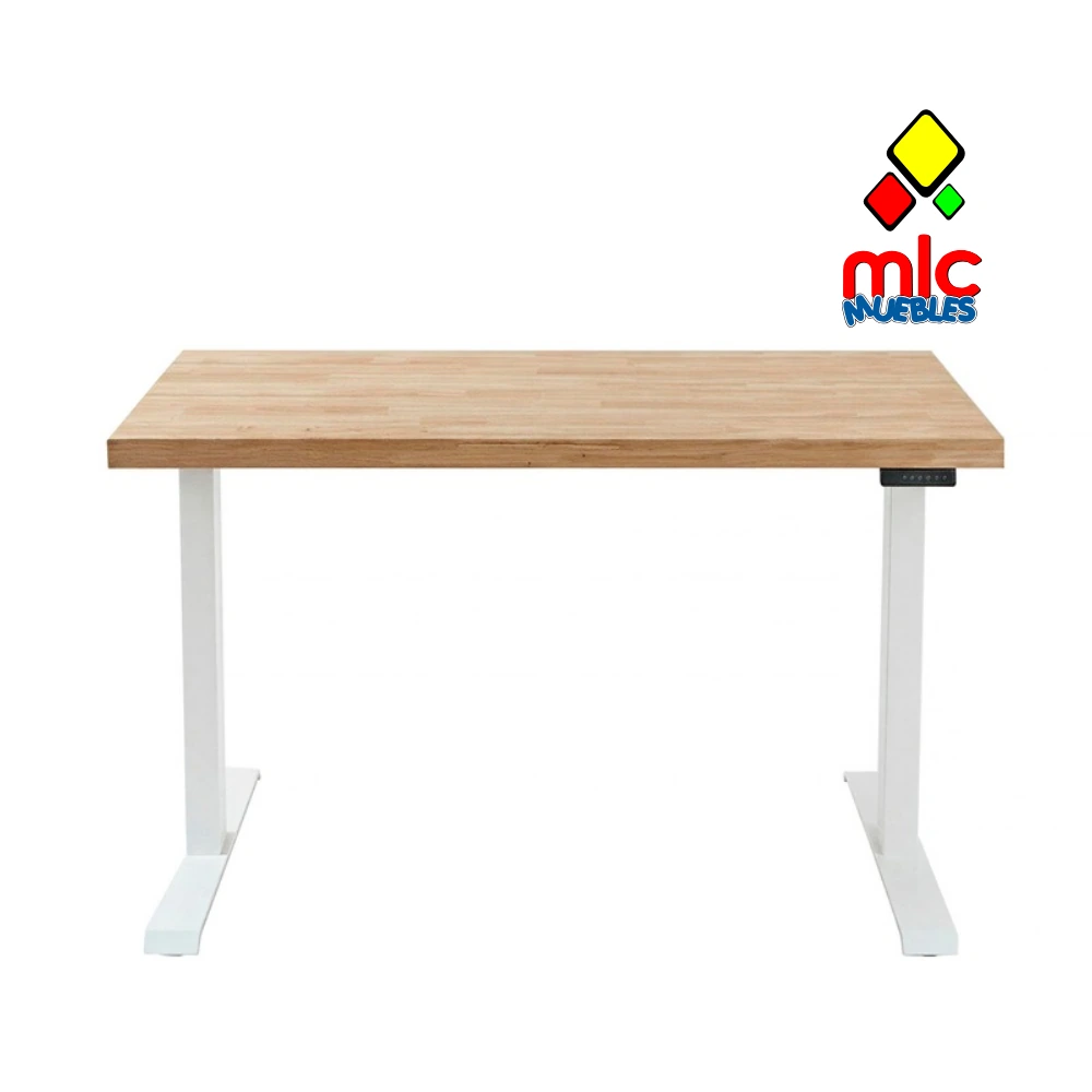 Mesa escritorio motorizada elevable Stand (1) - 03_roble_nordish_blanco_03
