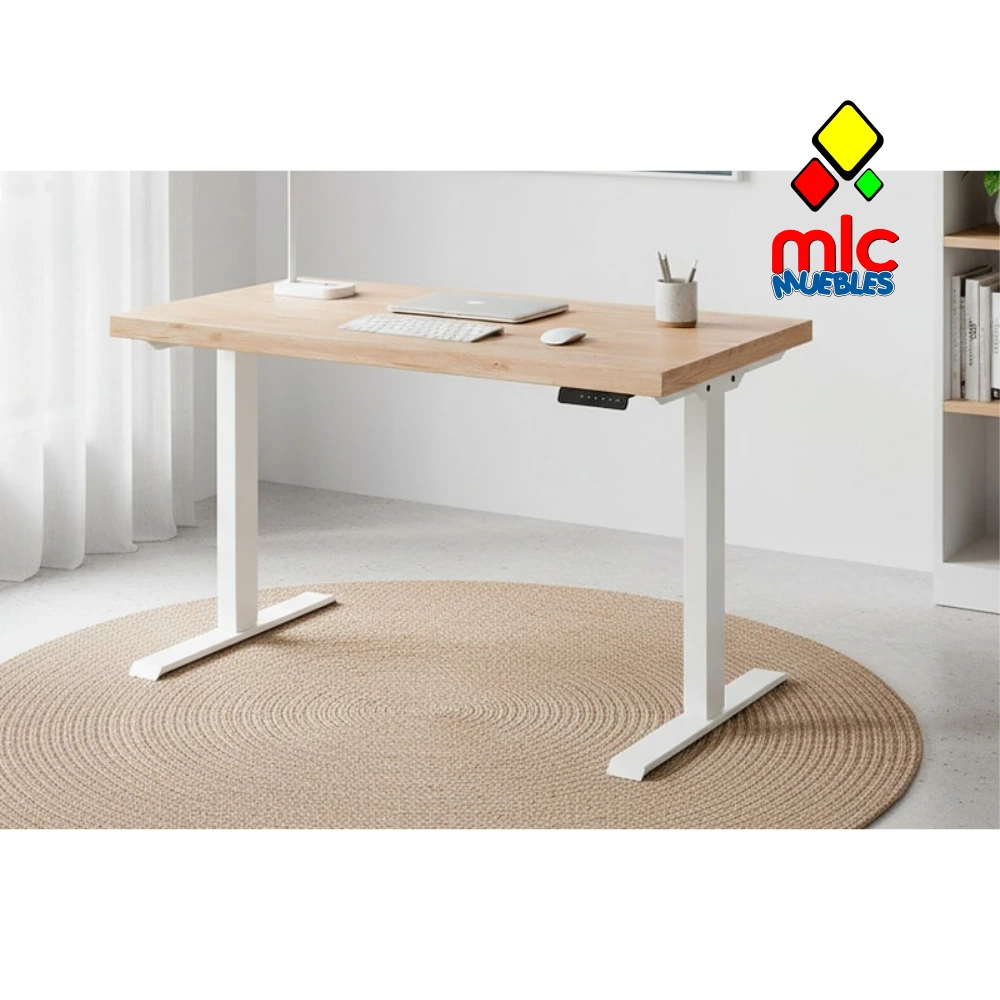 Mesa escritorio motorizada elevable Stand (1) - 05_roble_nordish_blanco_05