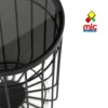 Set 2 mesas auxiliares metal con cristal (36) - 03_blanco