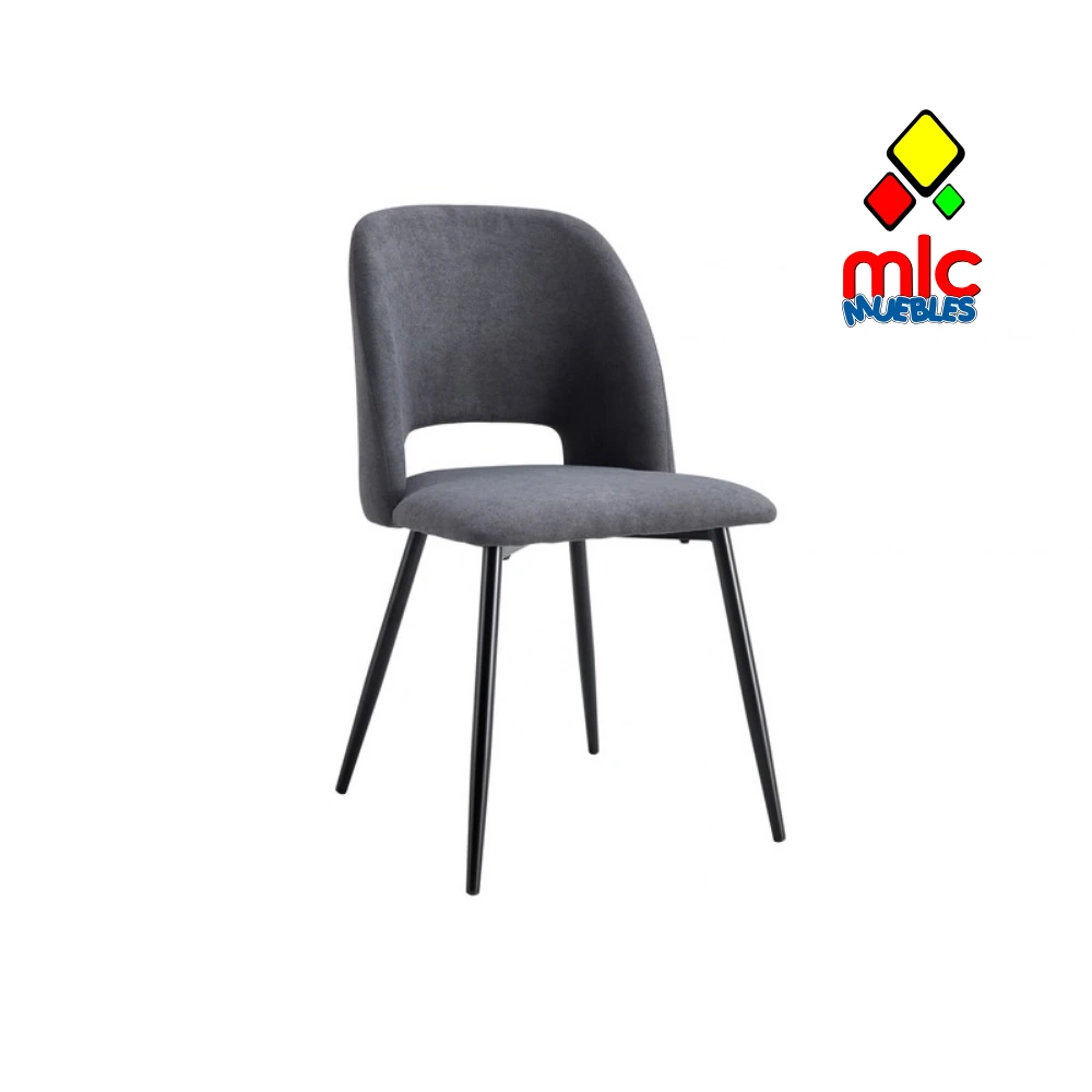 Silla comedor Venus (1) - 02_tejido_gris_negro_02