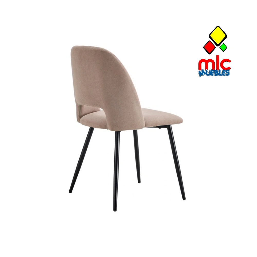 Silla comedor Venus (1) - 08_tejido_beige_negro_03